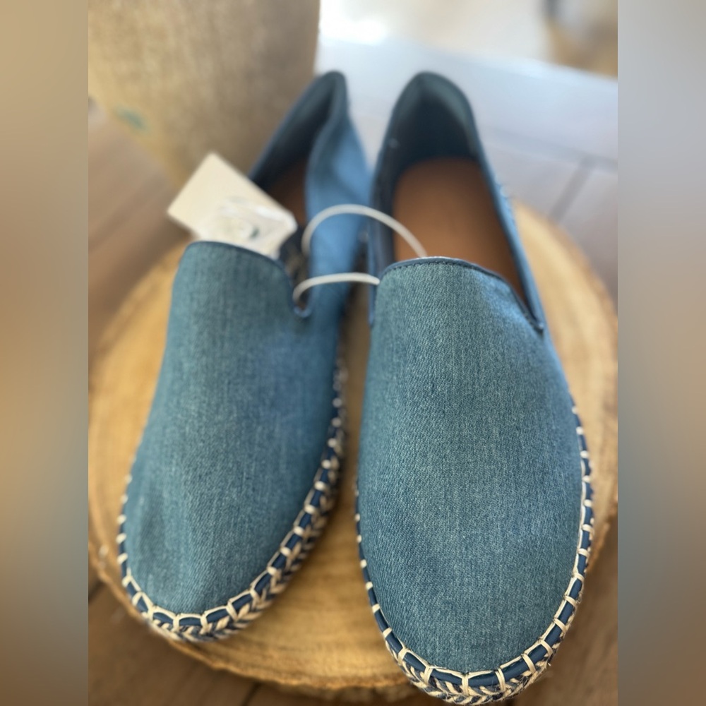 NWT Universal Thread Women's Blue Espadrilles - Picture 6 of 10